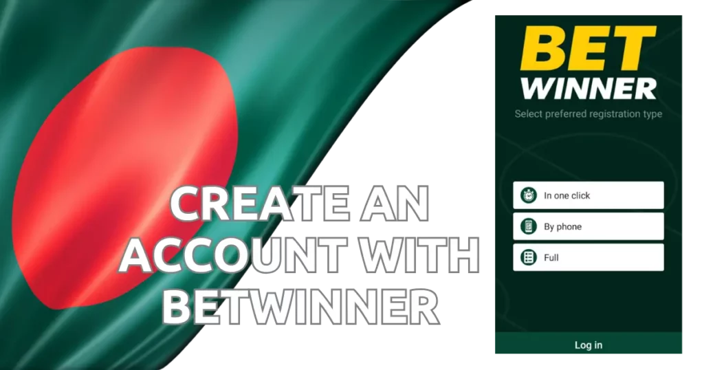 Create an Account with Betwinner