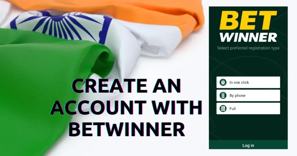 Create an Account with Betwinner